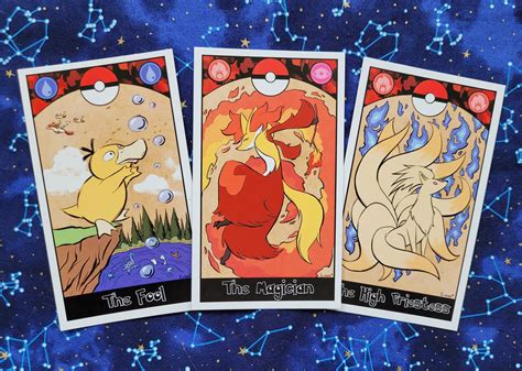 Pokemon tarot cards